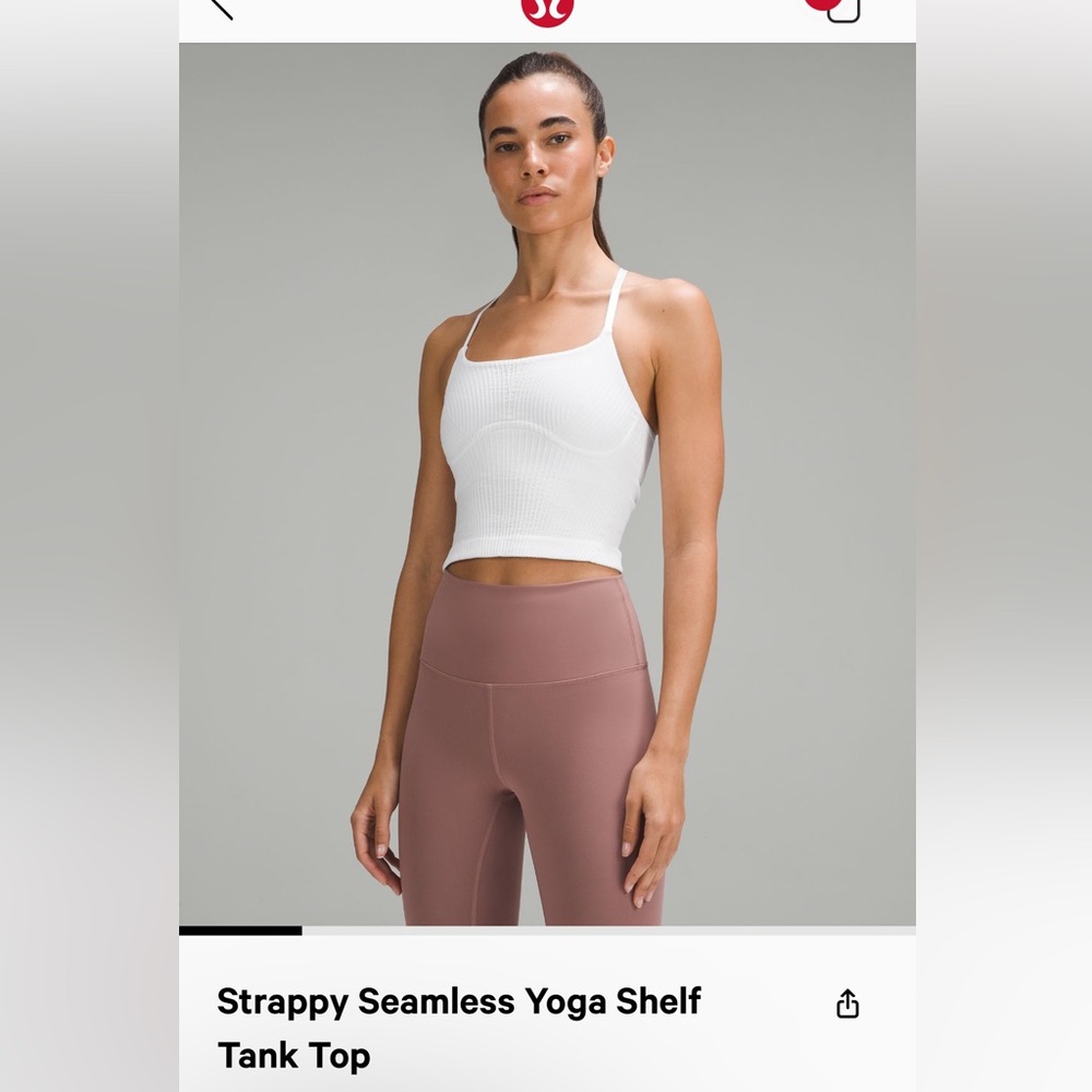 Lululemon tank size 4
